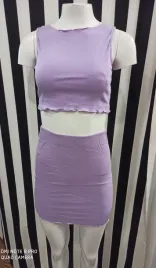 missguided-lilowy-komplet-top-spodniczka-102005270