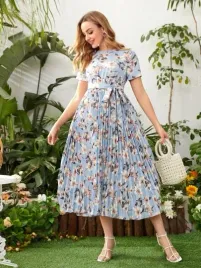 shein-plisowana-sukienka-ciazowa-z-paskiem-kwiatowy-wzor-xs-66107