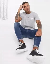 new-look-t-shirt-crew-neck-triangle-tee-r-xs