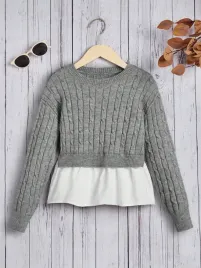 shein-2w1-szary-dzianinowy-sweter-z-biala-bluzka-8y-45295