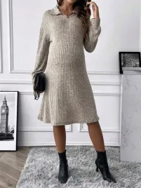 shein-szara-prazkowana-sukienka-ciazowa-z-zamkiem-m-90011