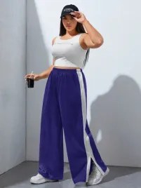 shein-niebieskie-spodnie-dresowe-na-gumce-z-bialymi-paskami-xl-59336