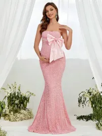 shein-feariesty-welurowa-ciazowa-sukienka-tuba-z-cekinami-kokarda-s-42484
