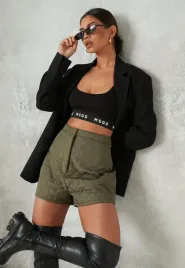 missguided-pikowane-krotkie-spodenki-szorty-khaki-l-128815