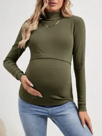 shein-oliwkowa-prazkowana-bluzka-golf-ciazowy-s-94940