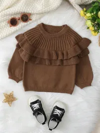 shein-brazowy-dzianinowy-sweter-dziewczecy-9-12m-55286