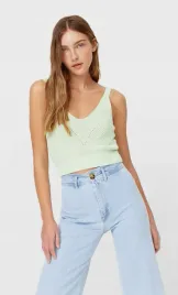 stradivarius-mietowy-sweterkowy-top-rustykalny-m-1626058