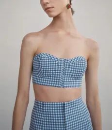 zara-niebiesko-bialy-crop-top-tuba-w-kratke-m-3067023