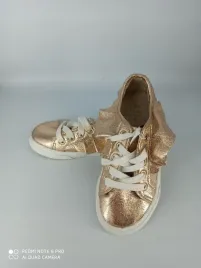 lefties-zlote-wiazane-trampki-z-falbanka-32-93248