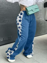shein-niebieskie-szerokie-spodnie-dresowe-z-lampasami-w-gwiazdy-xl-64422