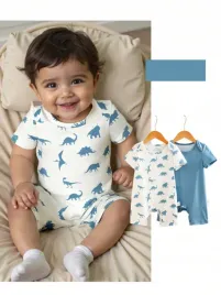 shein-2pak-niebiesko-bialy-kombinezon-dzieciecy-w-dinozury-3-6m-21778