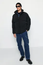 trendyol-czarna-meska-ciepla-kurtka-puchowa-na-zamek-oversize-zima-l-00012