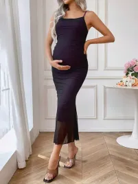 shein-czarno-fioletowa-ciazowa-sukienka-syrenka-na-ramiaczkach-m-61842