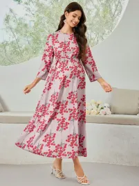 shein-fioletowa-trapezowa-sukienka-ciazowa-w-czerwone-kwiaty-l-47513