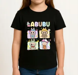 labubu-t-shirt-czarny-premium-158