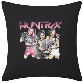 poduszka-welurowa-czarna-huntrix-k-pop-demon-hunters-40x40