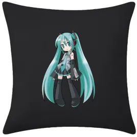 poduszka-welurowa-czarna-hatsune-miku-anime-40x40