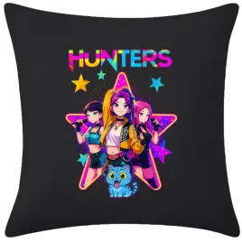poszewka-na-poduszke-welurowa-czarna-huntrix-k-pop-demon-hunters-40x40