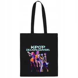 huntrix-demon-hunters-torba-czarna-shoperka-na-ramie-bawelniana-gruba