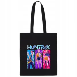huntrix-demon-hunters-torba-czarna-shoperka-na-ramie-bawelniana-gruba