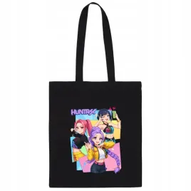 huntrix-demon-hunters-torba-czarna-shoperka-na-ramie-bawelniana