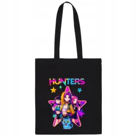 huntrix-demon-hunters-torba-czarna-shoperka-na-ramie-bawelniana