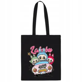 labubu-torba-czarna-shoperka-na-ramie-bawelniana