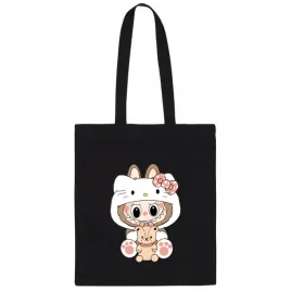 labubu-torba-czarna-shoperka-na-ramie-bawelniana