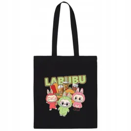 labubu-torba-czarna-shoperka-na-ramie-bawelniana