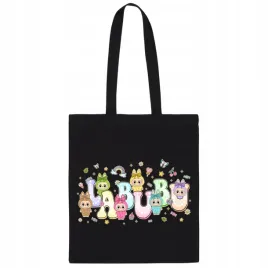 labubu-torba-czarna-shoperka-na-ramie-bawelniana