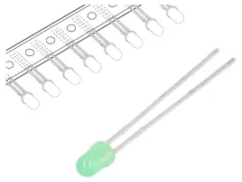 led-zielony-3mm-07-2mcd-60-22-25v