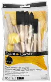 pedzle-gabkowe-do-tapowania-malowania-pedzelki-zestaw-daler-rowney-10-sztuk