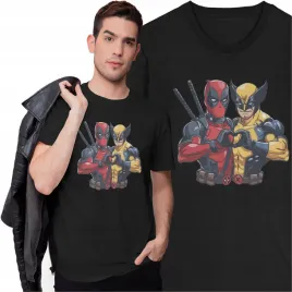 koszulka-deadpool-wolverine-besties-film-premiera-logan