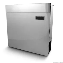 skrzynka-na-listy-pocztowa-nascienna-duza-z-gazetnikiem-inox