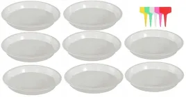 8x-okragle-szare-plastikowe-podstawki-pod-doniczke-z-8-etykietami