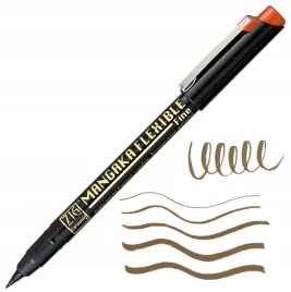 pisak-pedzelkowy-brush-pen-kuretake-mangaka-flexible-black-fine-sepia
