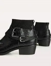 bershka-czarne-botki-z-cwiekami-skarpeta-38-60040