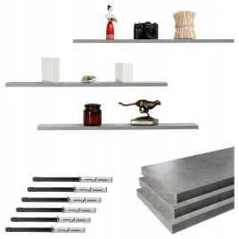 polki-wiszace-na-sciane-3x-polka-scienna-na-ksiazki-85x15-beton-samowiszaca