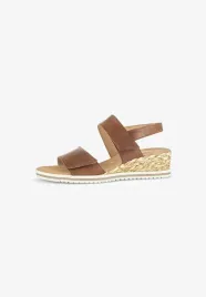 gabor-vacchetta-brazowe-skorzane-sandaly-espadryle-koturn-40-77354