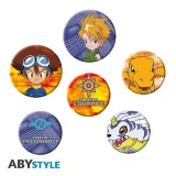 zestaw-przypinek-digimon-tematyka-motyw-manga-anime