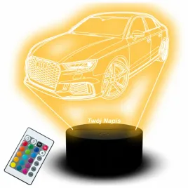 samochod-led-audi-rs3-s3-a3-lampka-nocna-statuetka-auto-pojazd-imie-grawer