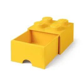 lego-r-pojemnik-klocek-z-szuflada-czworka-zolty