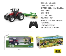 dla-dzieci-czerwony-traktor-z-zgrabiarka-sterowany