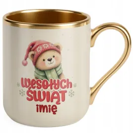 kubek-premium-zloty-ecru-personalizowany-swiateczny-boze-narodzenie-prezent