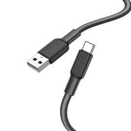 kabel-usb-a-do-usb-c-hoco-3a-1-m-x69-czarno-bialy