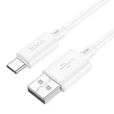 kabel-usb-a-do-usb-c-hoco-3a-1-m-x88-bialy