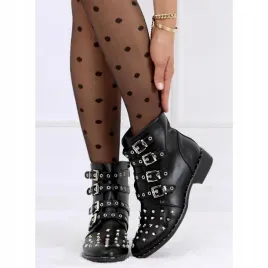 shein-czarne-damskie-botki-z-cwiekami-klamry-plaski-obcas-37-375818