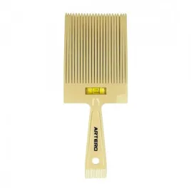 grzebien-z-poziomica-flat-topper-white-artero