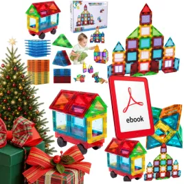 duze-klocki-magnetyczne-3d-45el-konstrukcyjne-magnetic-panele-gratis-ebook