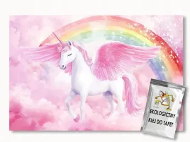 fototapeta-flizelina-dzieci-kon-jednorozec-tecza-basn-bajka-350x250-klej